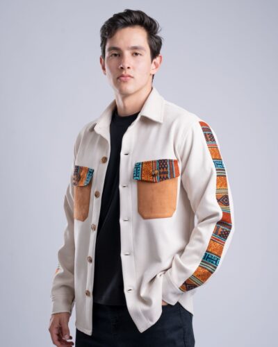 Sobrecamisa Gamuza Beige