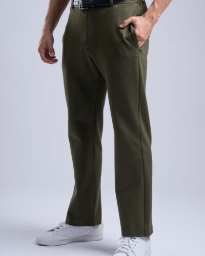 Pantalón Verde Semientallado
