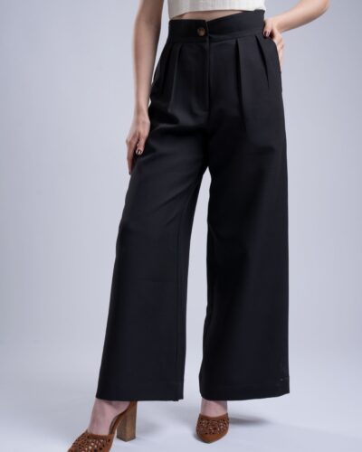 Pantalón Polyester Negro