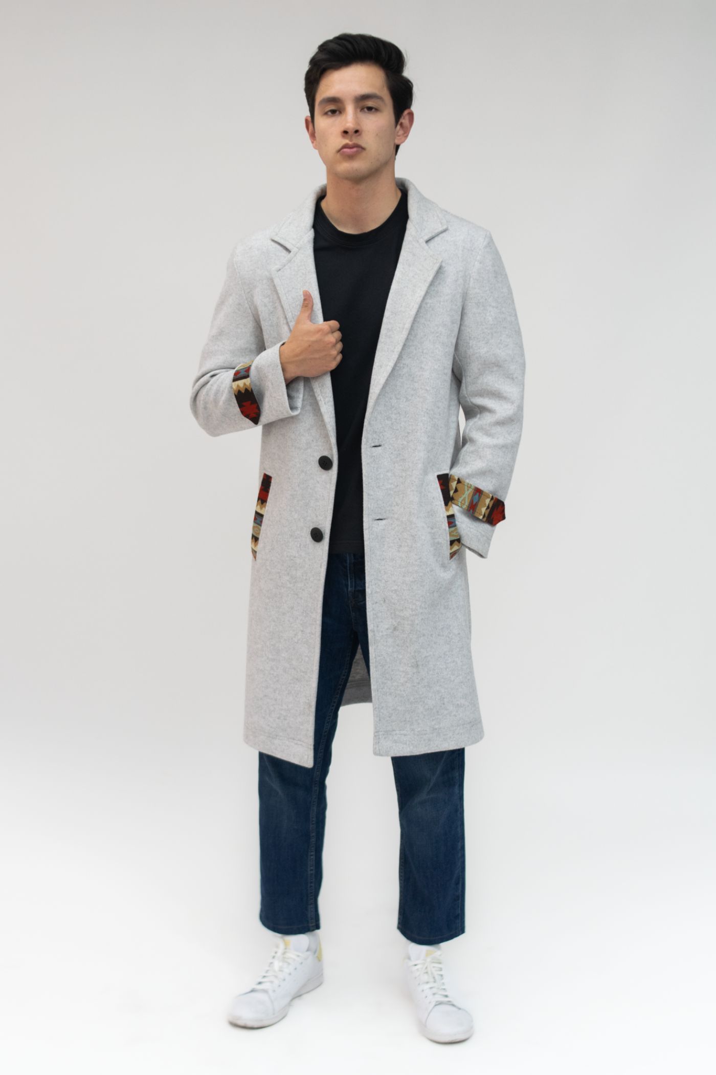 Cardigan Clásico Gris - Imagen 4