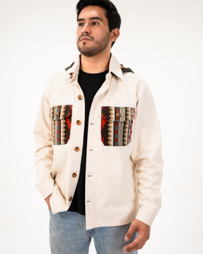 Sobrecamisa Capucha Tejida