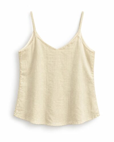 Básico de Tirantes Algodón Beige