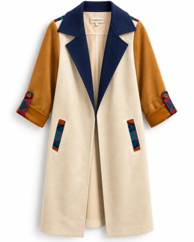 Cardigan Parches Beige